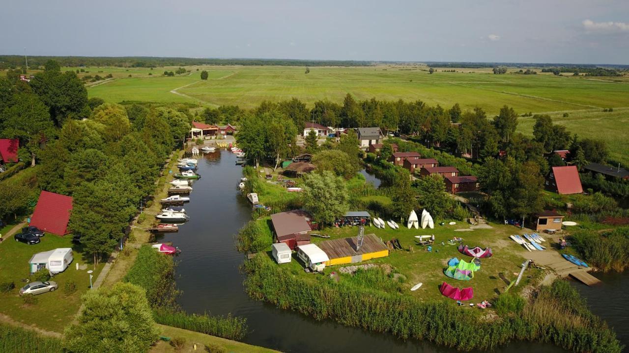 Stanica Wodna Hotel Dzwirzyno Bagian luar foto